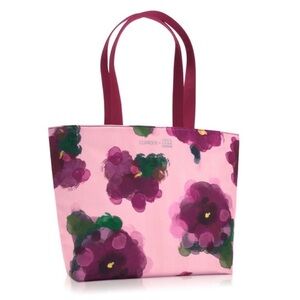 Clinique floral tote Jonathan Cohn collaboration